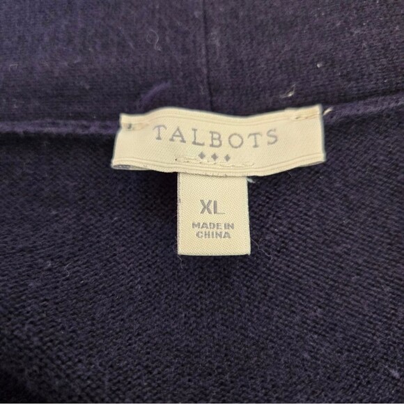 Talbots Women's Size XL 2 Set of Cardigan Open Sweaters Preppy Nautical - Picture 9 of 16